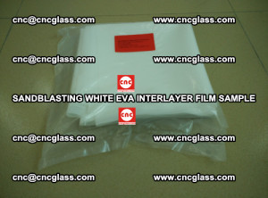 Sandblasting White EVA INTERLAYER FILM sample, EVAVISION (11)