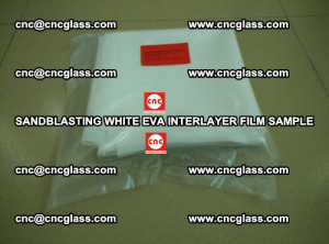 Sandblasting White EVA INTERLAYER FILM sample, EVAVISION (12)