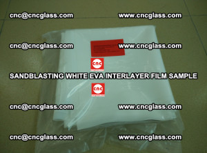 Sandblasting White EVA INTERLAYER FILM sample, EVAVISION (15)