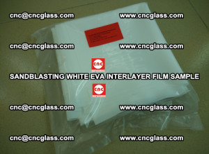 Sandblasting White EVA INTERLAYER FILM sample, EVAVISION (16)