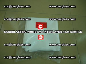 Sandblasting White EVA INTERLAYER FILM sample, EVAVISION (22)