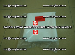 Sandblasting White EVA INTERLAYER FILM sample, EVAVISION (25)