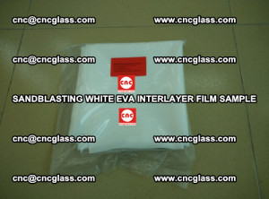 Sandblasting White EVA INTERLAYER FILM sample, EVAVISION (26)