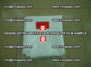 Sandblasting White EVA INTERLAYER FILM sample, EVAVISION (28)