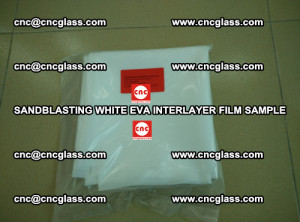 Sandblasting White EVA INTERLAYER FILM sample, EVAVISION (29)