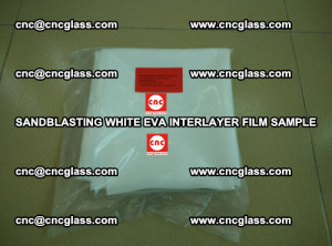 Sandblasting White EVA INTERLAYER FILM sample, EVAVISION (31)