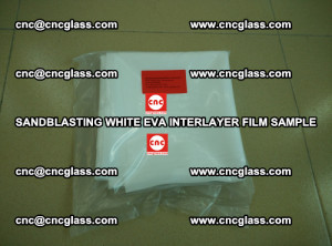 Sandblasting White EVA INTERLAYER FILM sample, EVAVISION (34)