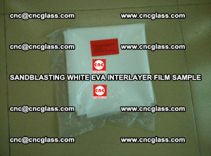 Sandblasting White EVA INTERLAYER FILM sample, EVAVISION (35)