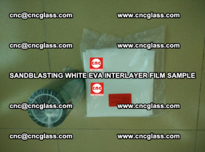 Sandblasting White EVA INTERLAYER FILM sample, EVAVISION (39)