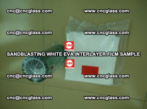 Sandblasting White EVA INTERLAYER FILM sample, EVAVISION (40)