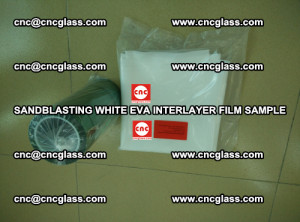 Sandblasting White EVA INTERLAYER FILM sample, EVAVISION (42)