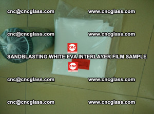 Sandblasting White EVA INTERLAYER FILM sample, EVAVISION (51)