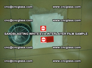 Sandblasting White EVA INTERLAYER FILM sample, EVAVISION (54)