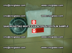 Sandblasting White EVA INTERLAYER FILM sample, EVAVISION (55)