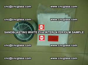 Sandblasting White EVA INTERLAYER FILM sample, EVAVISION (56)