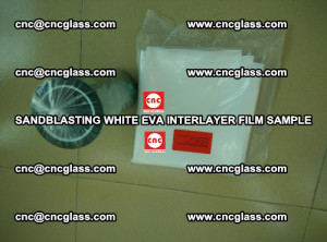 Sandblasting White EVA INTERLAYER FILM sample, EVAVISION (57)
