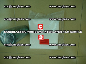 Sandblasting White EVA INTERLAYER FILM sample, EVAVISION (61)