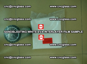 Sandblasting White EVA INTERLAYER FILM sample, EVAVISION (63)