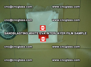 Sandblasting White EVA INTERLAYER FILM sample, EVAVISION (66)