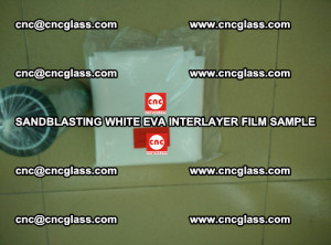 Sandblasting White EVA INTERLAYER FILM sample, EVAVISION (67)