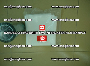 Sandblasting White EVA INTERLAYER FILM sample, EVAVISION (68)