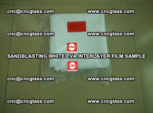 Sandblasting White EVA INTERLAYER FILM sample, EVAVISION (9)