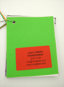 Light Green EVAVISION transparent EVA interlayer film for laminated safety glass (44)