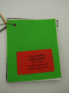 Light Green EVAVISION transparent EVA interlayer film for laminated safety glass (46)