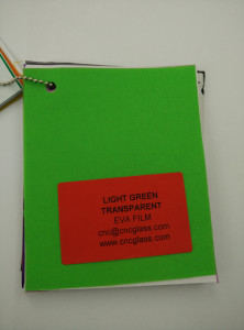 Light Green EVAVISION transparent EVA interlayer film for laminated safety glass (47)