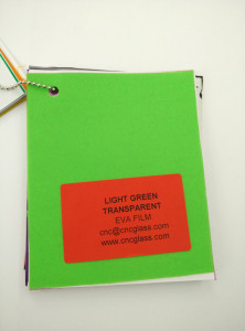 Light Green EVAVISION transparent EVA interlayer film for laminated safety glass (49)